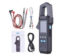 KUIDAMOS Pinza Amperimétrica Digital 9999 Recuentos para Mantenimiento de Ingeniería, Almacenamiento y Análisis de Datos, para Diagnóstico Eléctrico Doméstico, Recha Tipo C (DMC-100)