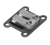 KUIDAMOS Placa de Bloque de Válvula de Lengüeta, Repuesto Duradero para Mini Moto ATV, 2 Tiempos, Bicicleta de Bolsillo, Metal