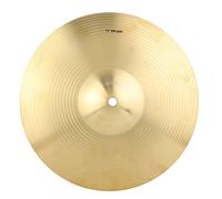 KUIDAMOS Platillo de Latón Duradero de 12", Sonido Nítido y Fuerte, Ideal para Bateristas y Entusiastas de la Música