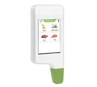 KUIDAMOS Probador Digital de Nitrato Detector Rápido y Preciso para Seguridad Alimentaria Pescado Carne Vegetal Fruta 0-9999 MG/kg Blanco, Asistente de Salud Portátil para Todas Las Edades