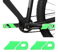 KUIDAMOS Protector de Manivela de Bicicleta, Funda Duradera a Prueba de Golpes para Entusiastas del Ciclismo, Protección de Manivela de Silicona de 4 Piezas para la Mayoría de las (#1) (#3)