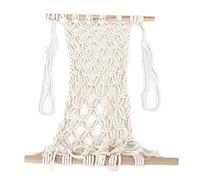 KUIDAMOS Red Colgante para Hamaca de Frutas, Almacenamiento de Cuerda de Algodón que Ahorra Espacio para Cocina, Baño y Sala de Estar, 1 Unidad