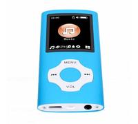 KUIDAMOS Reproductor de Audio HiFi con Bluetooth 5.3 Música y Libros Electrónicos Reproducción de 30 Horas para Uso Portátil Pantalla de 1,8 Pulgadas (Azul)