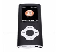 KUIDAMOS Reproductor de Audio HiFi con Bluetooth 5.3 Música y Libros Electrónicos Reproducción de 30 Horas para Uso Portátil Pantalla de 1,8 Pulgadas (Negra)