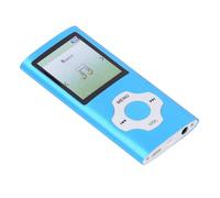KUIDAMOS Reproductor de MP3 de 32 GB Reproductor de Música Portátil Elegante con Pantalla de 1,8 Pulgadas para Viajes y Actividades Deportivas (Azul)