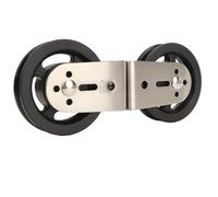 KUIDAMOS Rueda de Polea con Rodamiento Silencioso de 2 Vías para de Polea de Fitness DIY, de Rueda de Gimnasio con Rotación de Acero Inoxidable para Ejercicios de Tríceps y Bíceps (Plástico)