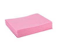 KUIDAMOS Sábana Desechable Impermeable para Salón de Belleza, Mesa de Masaje para Hoteles, Paquete de 10 (Sábanas desechables rosa)