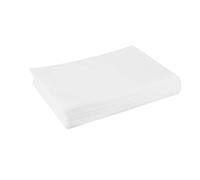 KUIDAMOS Sábana Desechable Impermeable para Salón de Belleza, Mesa de Masaje para Hoteles, Paquete de 10 (Sábanas desechables blancas)