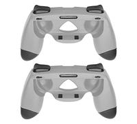 KUIDAMOS Soporte Cargador para Interruptor Diseño Ergonómico Kit de Carga a Prueba de Sudor para Accesorios de Juegos Sujeción Cómoda Material ABS Duradero (Gris)