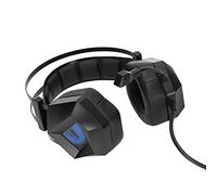 KUIDAMOS TAIDU Auriculares para Juegos Competitivos Estéreo con Cable sobre la Oreja con Micrófono de Reducción de Ruido para Jugadores de PC y Consola - Azul Escarcha, Diseño Cómodo