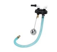 KUIDAMOS Tapa de Contenedor IBC con Conexión de Bomba para Recolección de Agua de Lluvia, Cubierta Versátil y Resistente para Varios Tanques IBC, Material PP, Fácil Instalación