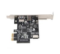 KUIDAMOS Tarjeta de Expansión USB 3.2 Gen1 Transferencia de Datos Eficiente 5 Gbps PCIE 1X A USB A Type C Type E Tarjeta Adaptadora para Chipset Renesas UPD720201 - Ideal para Usuarios de 7, 8, 10