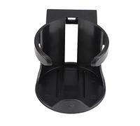 KUIDAMOS Taza Eléctrica para Coche, Taza Calefactora Multifuncional de Vidrio de Alto Borosilicato para Viaje, té y café Portátil de 420ml (Negro)