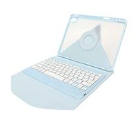 KUIDAMOS Teclado Vertical Azul con Estuche Diseño Magnético Folio Ergonómico para iOS Tablet Pro 11in Compacto y Funcional