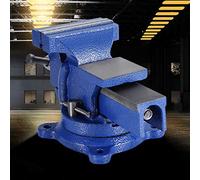 KUIDAMOS Tornillo de Banco de Mesa Resistente con Abrazadera de Yunque, Alta Resistencia y Duradero para Taller de Garaje Doméstico, Material de Hierro Fundido (4 pulgadas 100 mm)