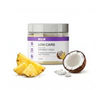 KUIK Sport Low Carb - Bebida en Polvo con Electrolitos Sin Azúcar | Hidratación Baja en Carbohidratos con Sodio y Potasio | Con Leche de Coco Ecológica | Vegano | 20 Raciones (Piña coco)