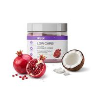 KUIK Sport Low Carb - Bebida en Polvo con Electrolitos Sin Azúcar | Hidratación Baja en Carbohidratos con Sodio y Potasio | Con Leche de Coco Ecológica | Vegano | 20 Raciones (Granada)