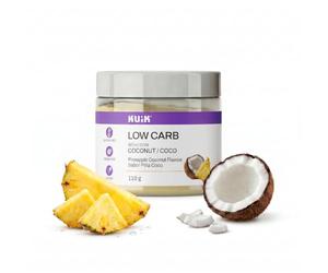 KUIK Sport Low Carb - Bebida en Polvo con Electrolitos Sin Azúcar | Hidratación Baja en Carbohidratos con Sodio y Potasio | Con Leche de Coco Ecológica | Vegano | 20 Raciones (Piña coco)