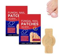 KUIRUNRX® 42 piezas Parches de Uñas Fúngicas, Parches de tratamiento de uñas de hongos, Parches de uñas de hongos, Reparación rápida y eficaz de uñas para uñas dañadas