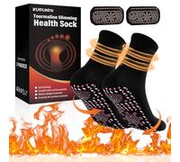 KUIRUNRX® Calcetines Calefactables, Calcetines de Calentamiento Automático, Calentadores de Dedos 1 Pares Calentadores de Pies, Negro Calienta Pies para Esquiar, Escalar, Andar en Bicicleta