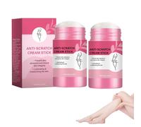 KUIRUNRX® Palo Antirozaduras, Bálsamo Antirozaduras en Barra, 2 PCS Crema Para Muslos Antifricción, Previene Eficazmente Rozaduras y Ampollas, para Muslos, Hombros y Pies