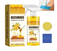 KUIRUNRX® Spray Abrillantador de Cera de Abeja para Madera, Cuidado Natural para Muebles, Mesas y Suelos, Repara Rayones y Protege, Fácil Aplicación en Spray, 120 ml