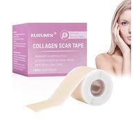 KUIRUNRX® Tiritas de cicatrices de silicona para cicatrices, 4 x 150 cm, resistentes al agua, tiritas de silicona para cicatrices, reutilizables, para cicatrices, cirugías, quemaduras, acné, amigable