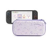 Kuitmor Slim Carrying Case Compatible with Switch 2 (2025), Hardshell Storage Bag with 10 Game Card Slots, Portable Case for Switch 2 Console and Game Accessories - KLM