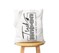 KUIYAI Bolsa de hombro para entrenadores de atletismo, gran regalo para entrenadores de pista y campo, mercancía de agradecimiento (trackCoach)
