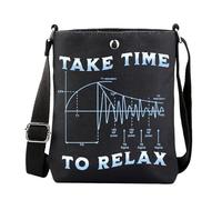 KUIYAI Bolso cruzado para técnico de radiología, tómate tiempo para relajarte, regalos de Rad Tech, regalo de graduación para estudiantes de radiología (takeTimeUK)