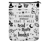 KUIYAI Libro inspirado en el libro I Solemnly that I Will Read More Books, funda de libro para amantes de los libros, magos, academia, regalo (Read More bookUK)
