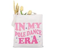 KUIYAI Pole Dance Gift In My Pole Dance Era - Bolsa de mano para bailarina de poste, regalo para profesor, regalo de baile, Pole Dance Erauk, middle