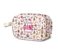 KUIYAI Regalo de viaje a Las Vegas para niñas, bolsa de aseo transparente para mujeres, recuerdo de Las Vegas (goneVegasTMUK)