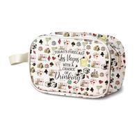 KUIYAI Regalo de viaje de Las Vegas, bolsa de cosméticos de recuerdo de Las Vegas para mujeres, regalo de despedida de soltera (Forecast lasvegasTMUK)