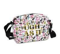 KUIYAI Regalo inspirado en la película de los años 90, divertido bolso cruzado ofensivo para mujer, regalo femenino novedoso para niñas y mujeres (como si Reino Unido)