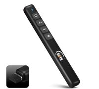 KUIYN Puntero Inalámbrico para Presentaciones con Pasador de Diapositivas, Potente Puntero Luminoso, Control Remoto Profesional para PowerPoint, Pointer(B3)