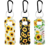 KUKEANVO Llavero Organizador Elegante para Bálsamos Labiales, Lip Gloss o Pintalabios - Portabálsamo con Clip Práctico, Diseño Adorable para Llaves y Bolsos