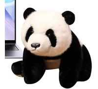 Kukecai Osos Panda de Peluche | Decoración de Mesa y Escritorio,Almohadón Panda Decorativo | Regalo para Hombres Niñas Niños Adolescentes Sala Estudio Dormitorio Infantil