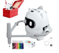 Kukecai Robot De Dibujo con Tarjetas,Materiales Interactivos Educativos Inteligentes para Arte y Manualidades con Voz | Robot De Pintura - para Arte, Flores, Otoño, Preescolar, Hogar, Parque, Ocio,