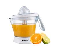 KUKEN Exprimidor De Naranjas Eléctrico 40W Con Depósito De 1 Litro, Exprimidor Eléctrico Con 2 Conos Para Cítricos, Giro Bidireccional Y Encendido Automático