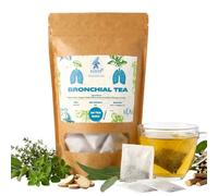 KUKER - Té Bronquial de Eucalipto 20 Bolsas, Mezcla Con Regaliz - Confort Para la Garganta, Saúco y Flor de Saúco - Para Salud y Calma, 30g