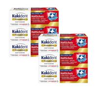 Kukident Crema Adhesiva Fuerte - Pack 6 x 40 g - Adhesión Extra Fuerte y Duradera para Prótesis Dentales