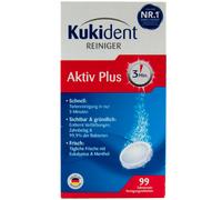 Kukident Limpiador Activo Plus 1 x 99 Tabletas Gebiss-Prothesenreiniger