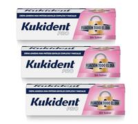 Kukident Pro Complete Crema Adhesiva para prótesis dentales, Neutro, Pack de 3