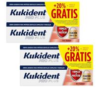 Kukident Pro Plus Firmeza al Masticar 20% GRATIS 4x40 gr