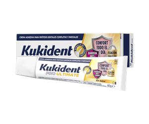 Kukident Pro Ultimate Crema Adhesiva Para Prótesis Dentales Sin Sabor 40gr