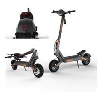 KuKirin G2 Patinete Eléctrico Adultos para Ciudad y Aventura, 10” Neumáticos, Batería 48V 15.6Ah, hasta 55km Autonomía, Pantalla Táctil, Frenos de Disco Dobles, Plegable Rápido, IPX4