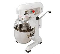 KuKoo - Batidora de batidora planetaria para amasar profesional de 20 litros con 3 accesorios