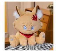 KUKUShining Animales Peluche Gato Genshin, Almohada Impact Felpa Anime Juguete Peluche Gato Lindo Y Suave for Regalo De Jugador(Tartaglia,32cm/12.6in)