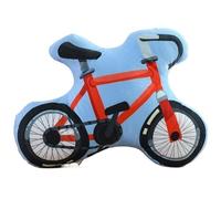 KUKUShining Bicicleta De Peluche, Bonito Vehículo De Juguete Suave Almohada De Coche Peluches Creativos For Que Los Niños Pequeños Aprendan Y Jueguen